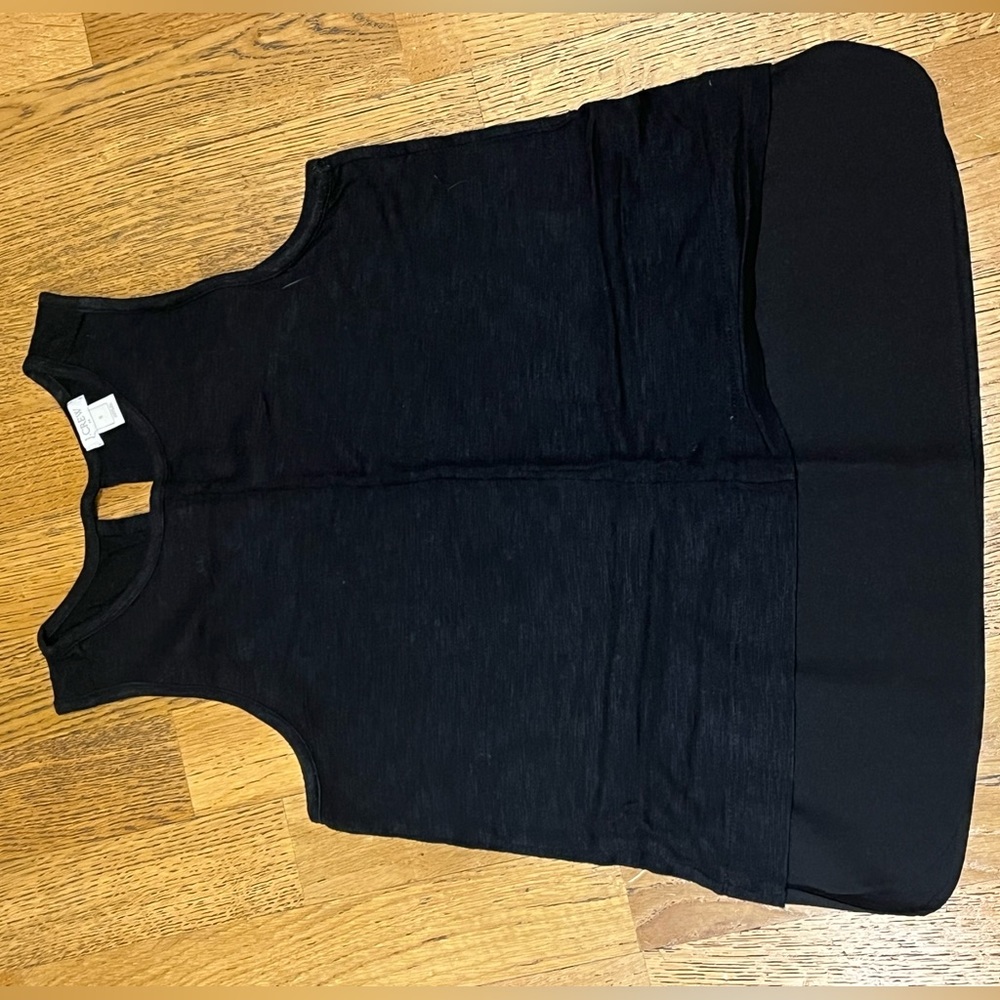 J.Crew, black tank top